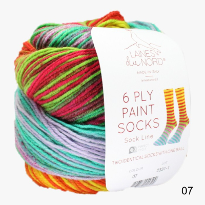 Preview: Laines du Nord - 6 Ply Paint Socks