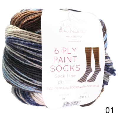 Laines du Nord - 6 Ply Paint Socks
