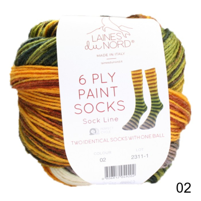 Laines du Nord - 6 Ply Paint Socks