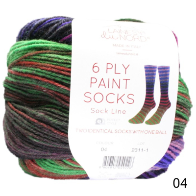 Laines du Nord - 6 Ply Paint Socks