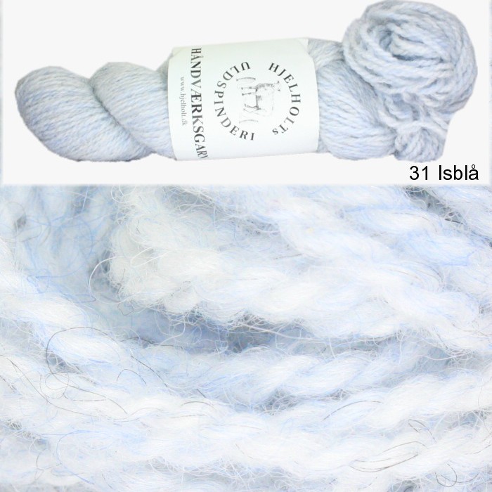 31 Isblå