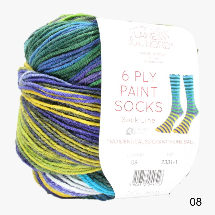 Laines du Nord - 6 Ply Paint Socks