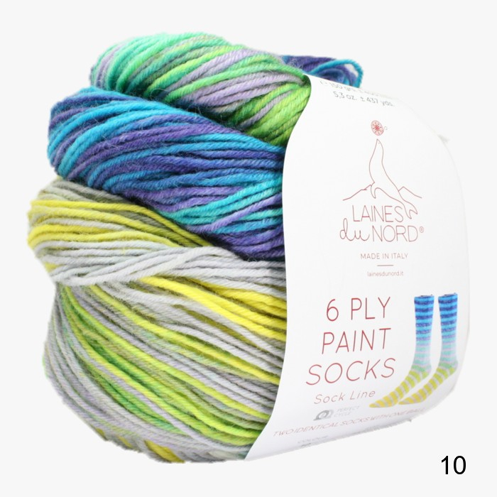 Laines du Nord - 6 Ply Paint Socks
