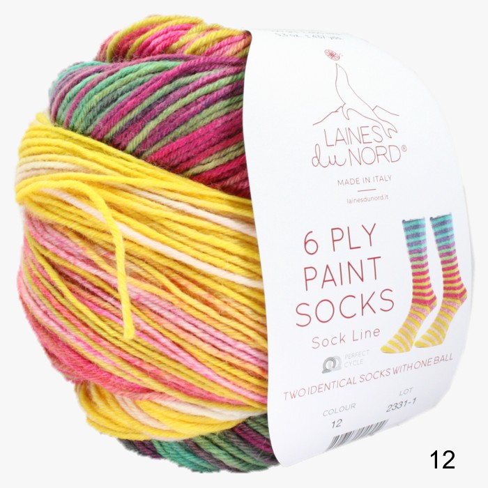 Laines du Nord - 6 Ply Paint Socks