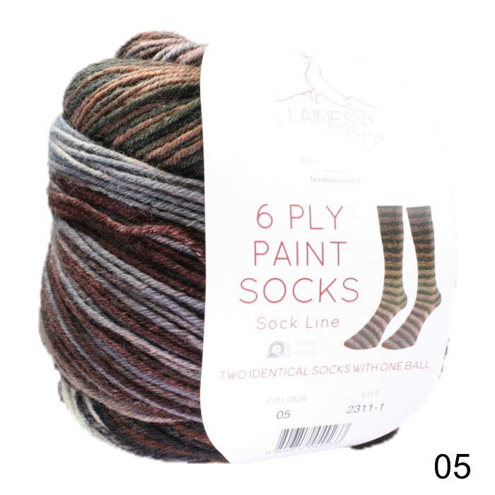 Laines du Nord - 6 Ply Paint Socks