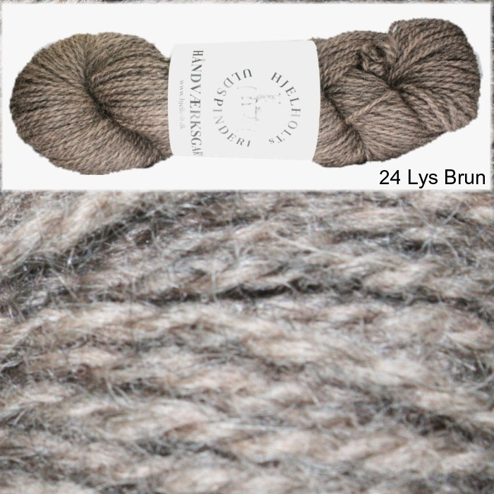 Hjelholts Uldspinderi - Handwerksgarn Håndværksgarn