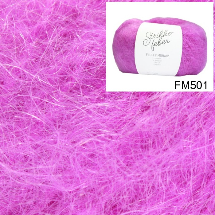 Strikkefeber - Fluffy Mohair